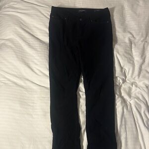 Banana Republic Black Traveler Pants - 31x32 - Slim Fit